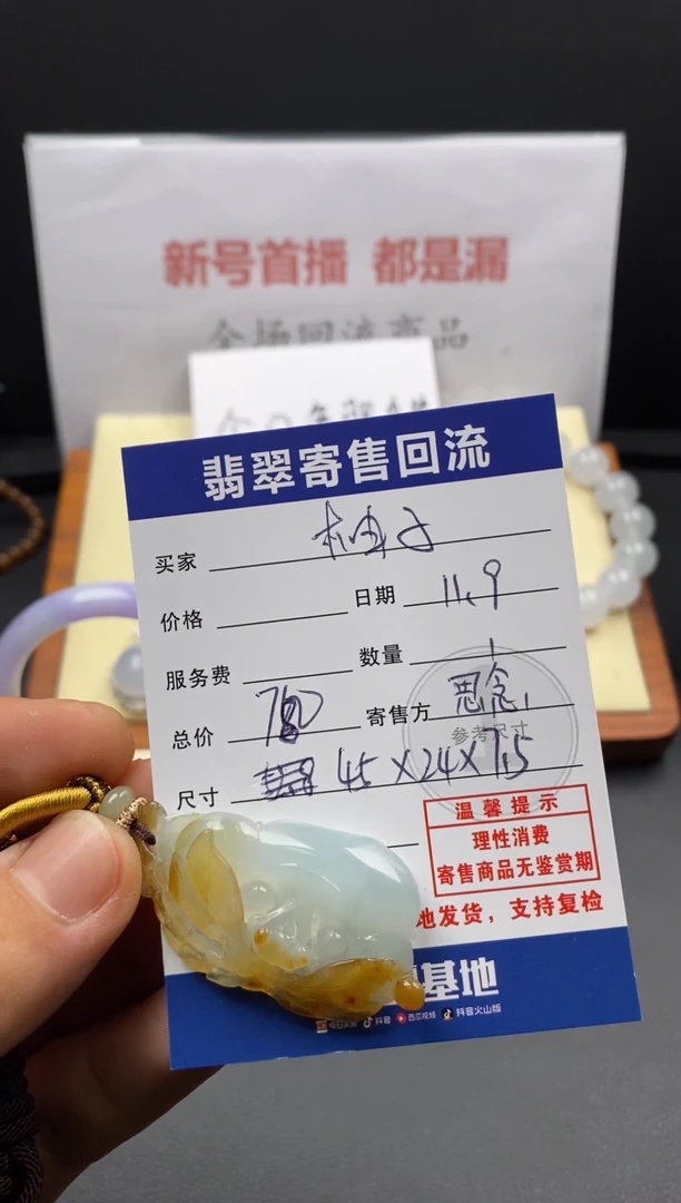 颈饰未镶嵌翡翠柚**西3000129