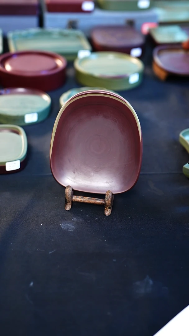 虢州砚-线上款  小簸箕砚