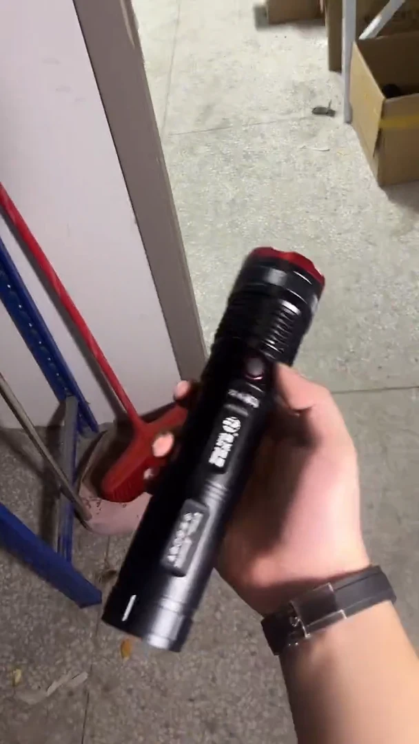 【超亮激光炮】单灯芯高功率铝合金大手电