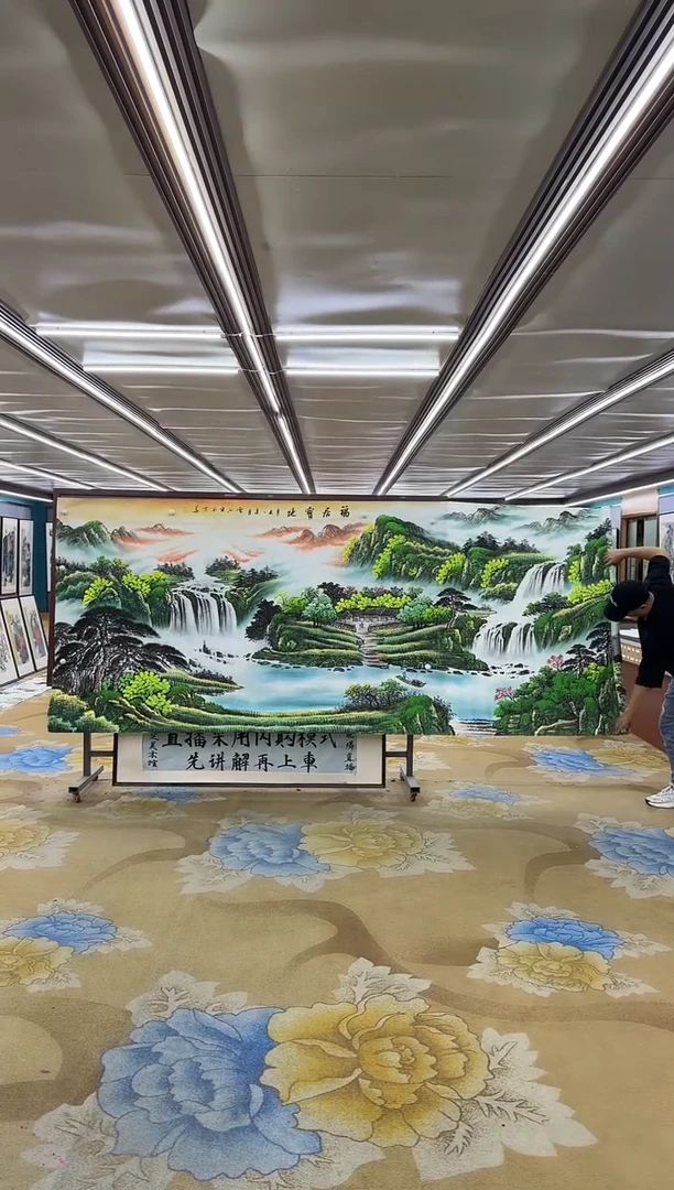 国画M刘雪红-大丈二-山水国画