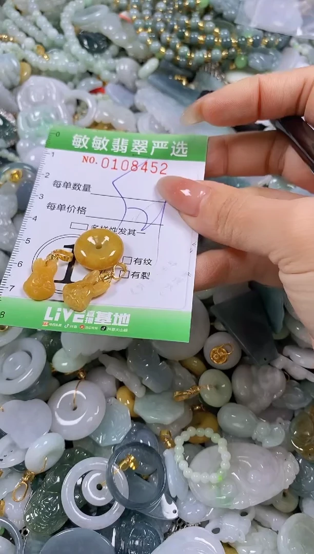 【闪购商品】翡翠颈饰未镶嵌闪购0108452