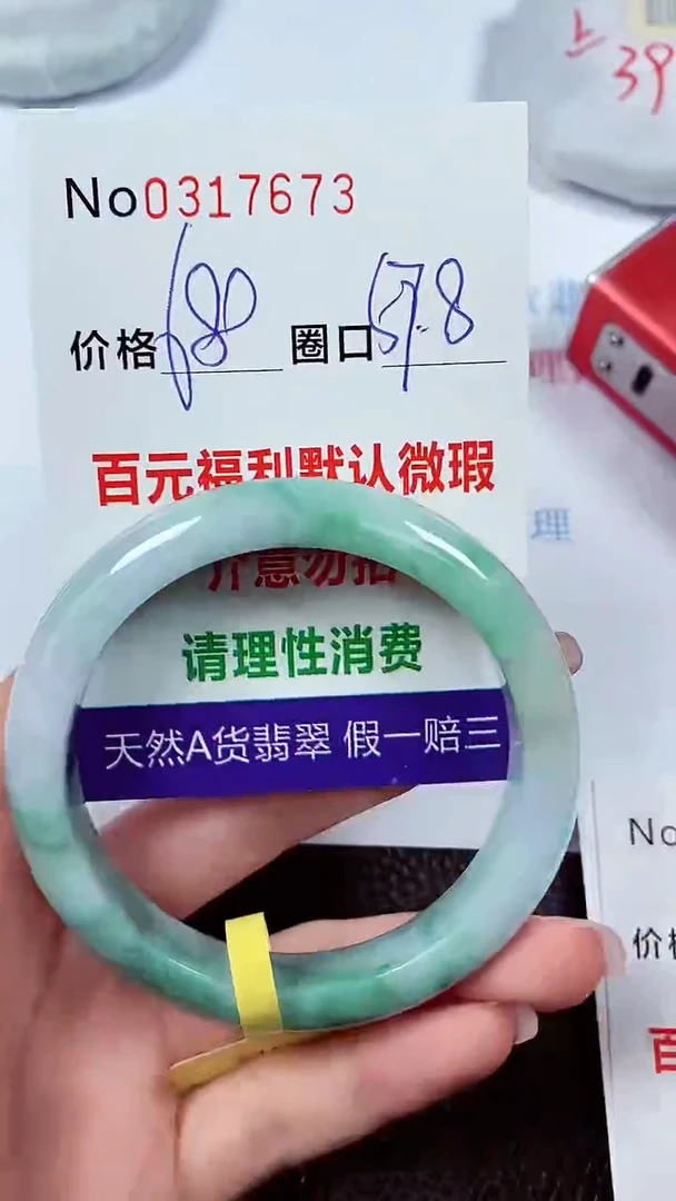 【闪购商品】翡翠手镯未镶嵌00317673