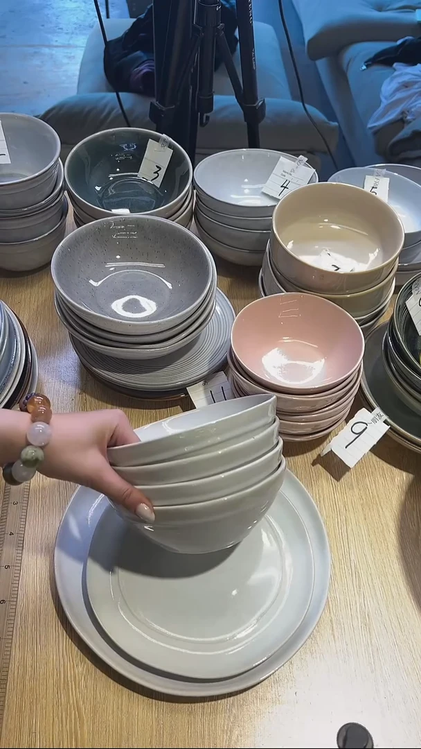 瓷68高温釉下彩陶瓷餐具