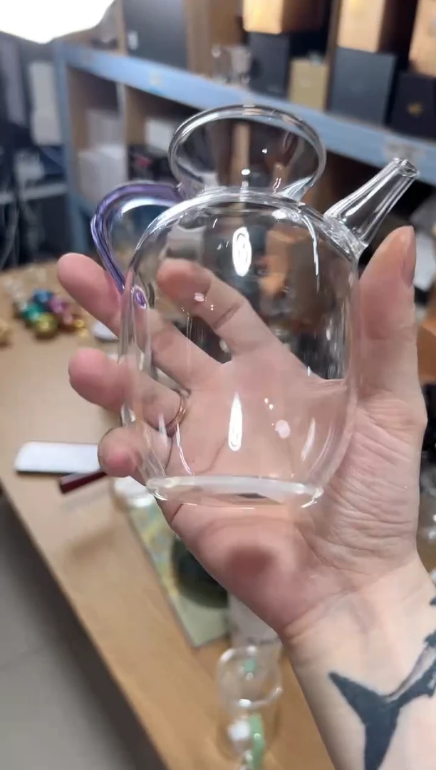 福容仿宋执壶浅紫色