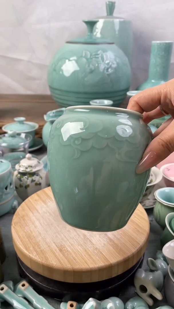 【闪购商品】特价福利 微瑕 慧仙青瓷