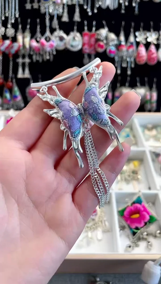 【闪购商品】织绣非遗刺绣饰品