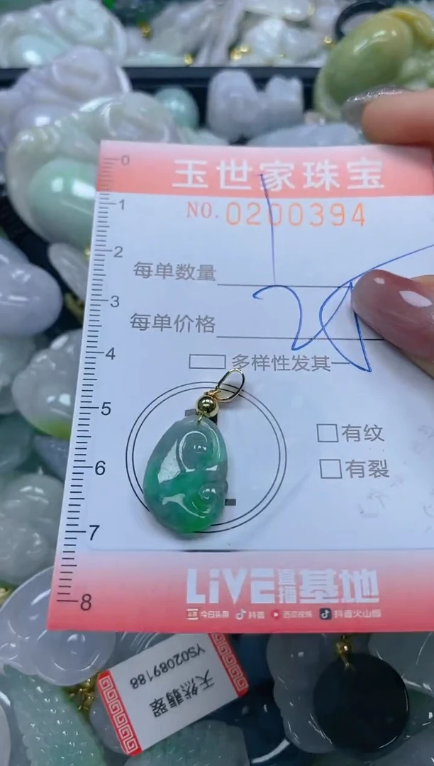【闪购商品】翡翠颈饰未镶嵌闪购0200394