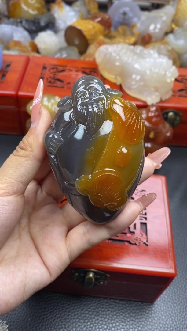 【闪购商品】玛瑙/玉髓手把未镶嵌00