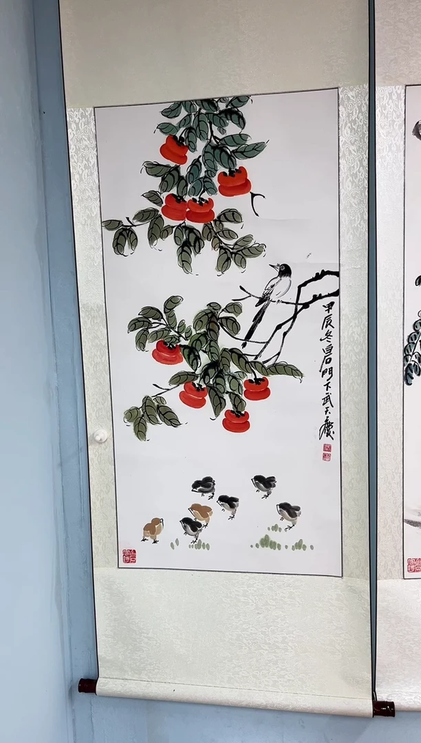 国画武天庆老师事事如意