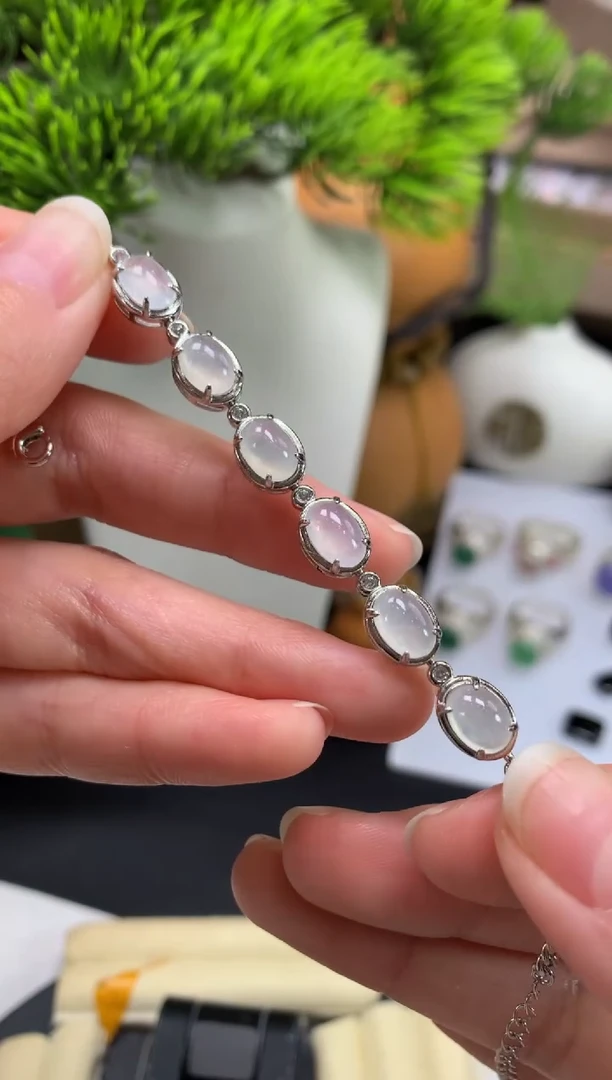 未镶嵌手链翡翠回****好---117281