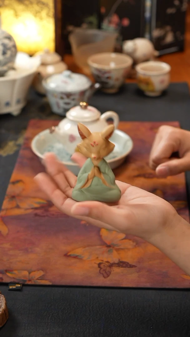 【闪购商品】紫砂狐仙紫砂狐仙