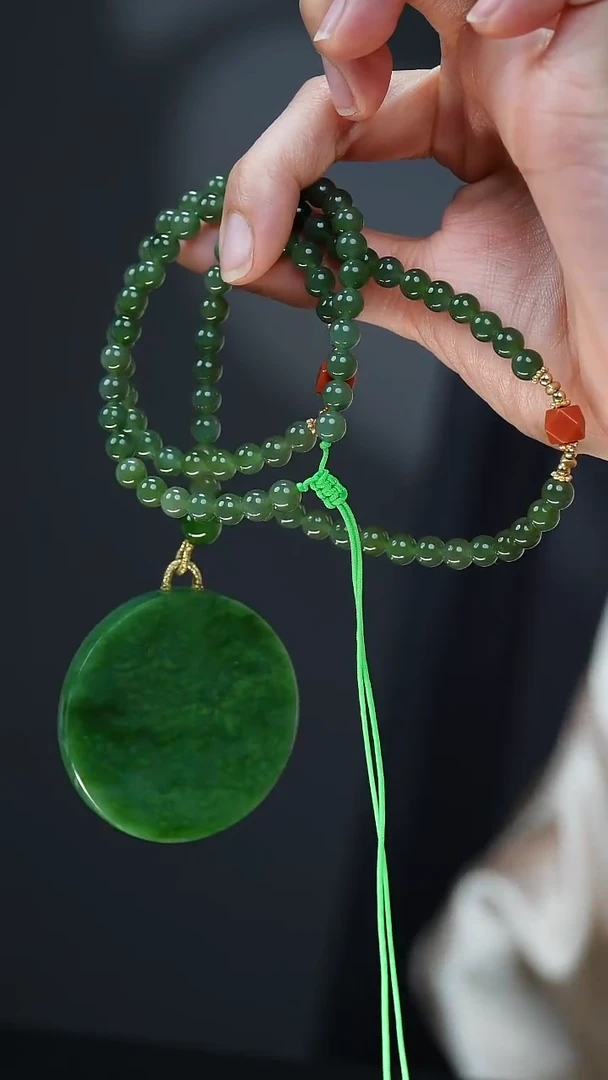 项链未镶嵌和田玉11