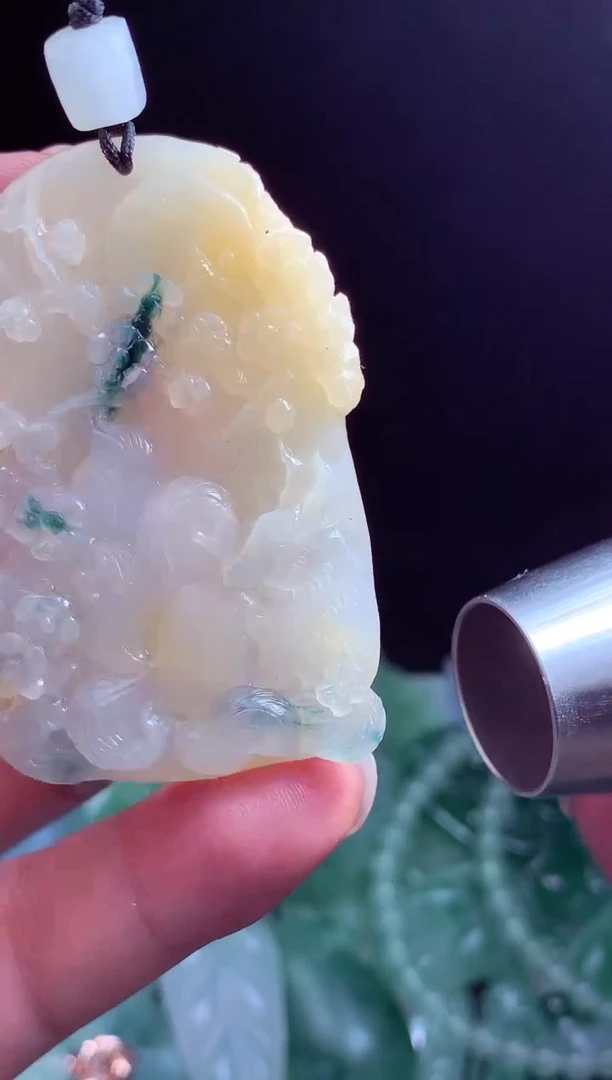 定制翡翠未镶嵌翡翠毛货定制