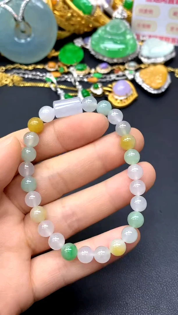 未镶嵌手链翡翠202-中国好珍宝