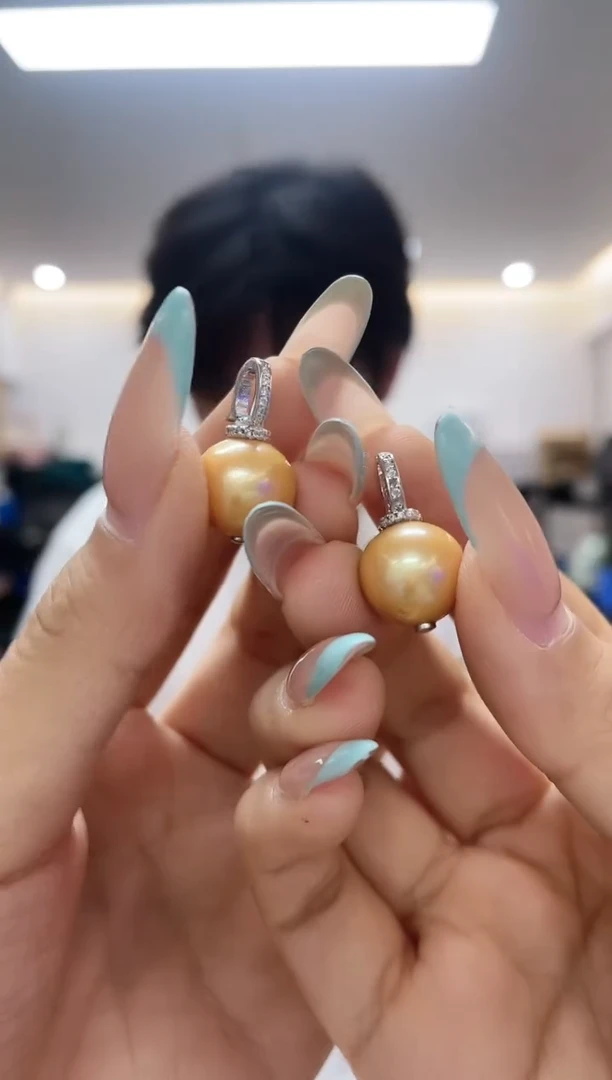 银S925镶嵌颈饰海水珍珠（多样性发一件）