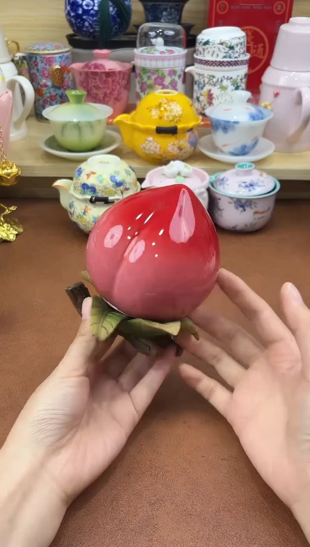 陶陶瓷茶具摆件旅行套组