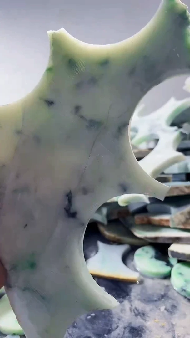 裸石翡翠缅甸翡翠A货文3412