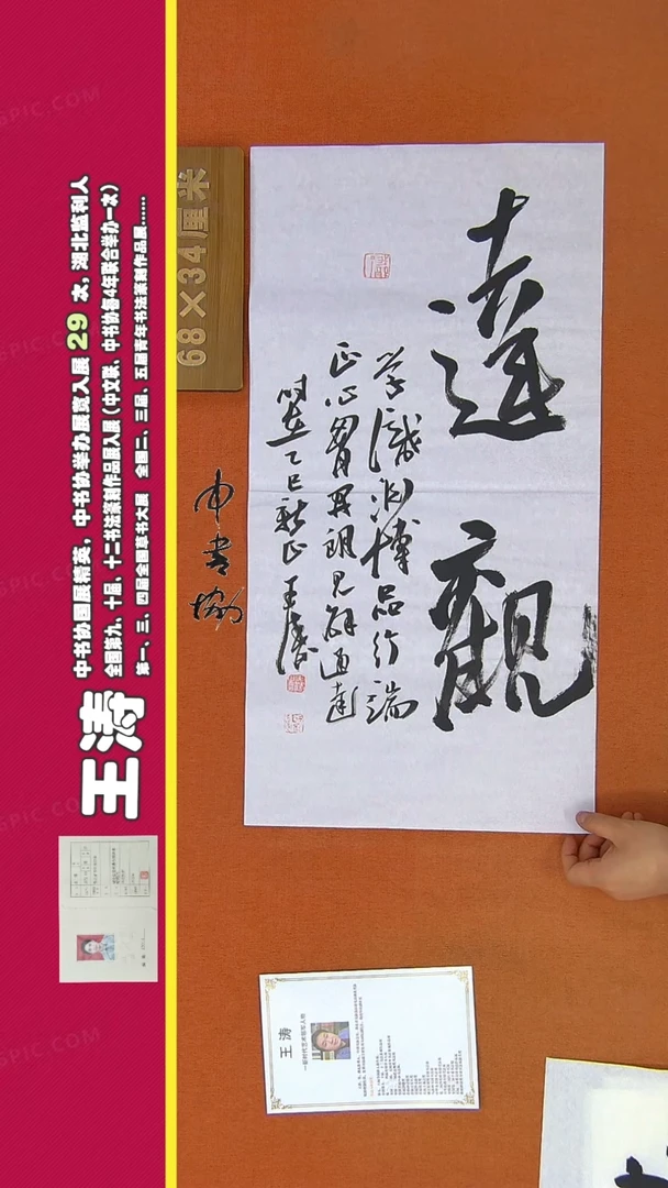 【闪购商品】书法49王涛书法作品