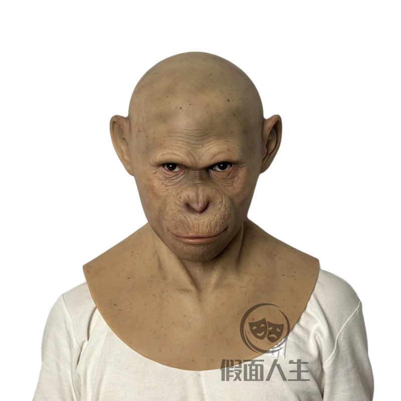 猩球崛起-凯撒装扮道具面具头套