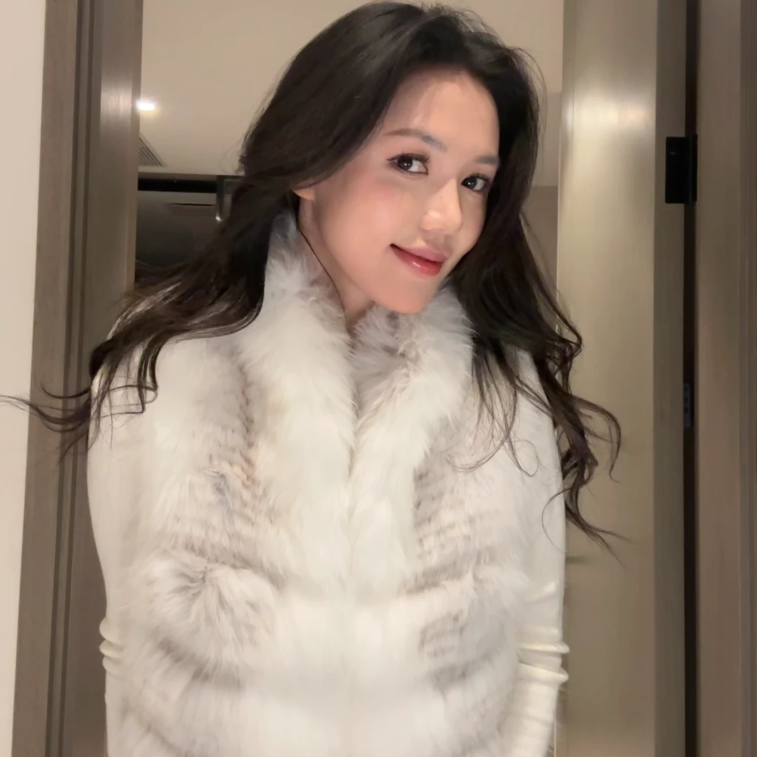 『浮翠流光』车条款狐狸毛马甲