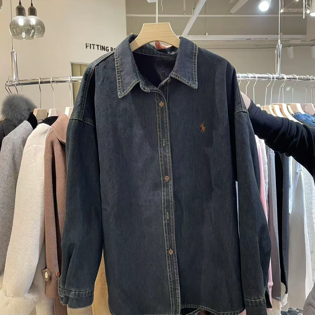 AXIN【年终福利 只出不进】介意勿拍 牛仔衣 8266