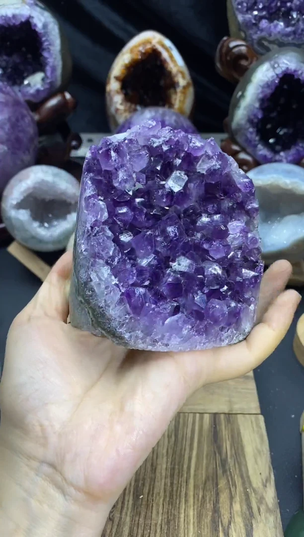 未镶嵌大型摆件（非配饰）紫晶185号摆件