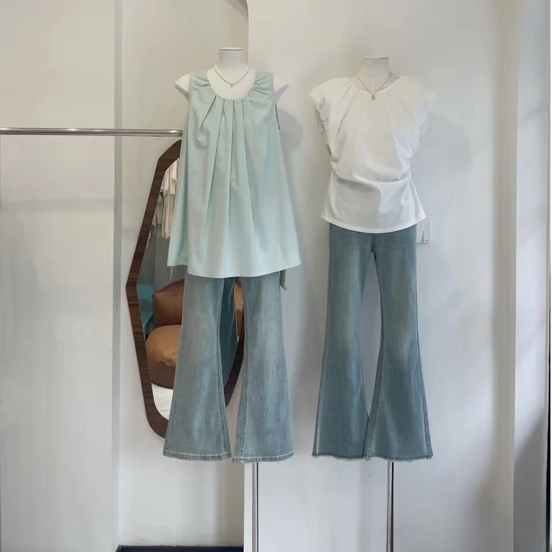 301-400合集 夏季新款轻奢垂感百搭女装EE