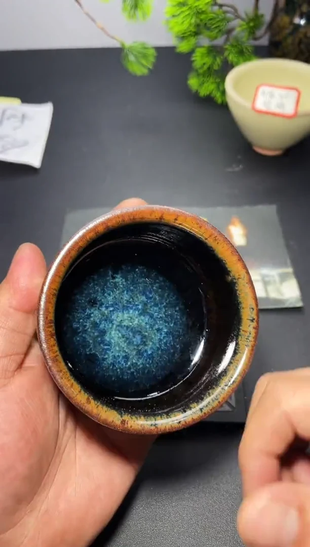 茶盏153 叶紫建盏