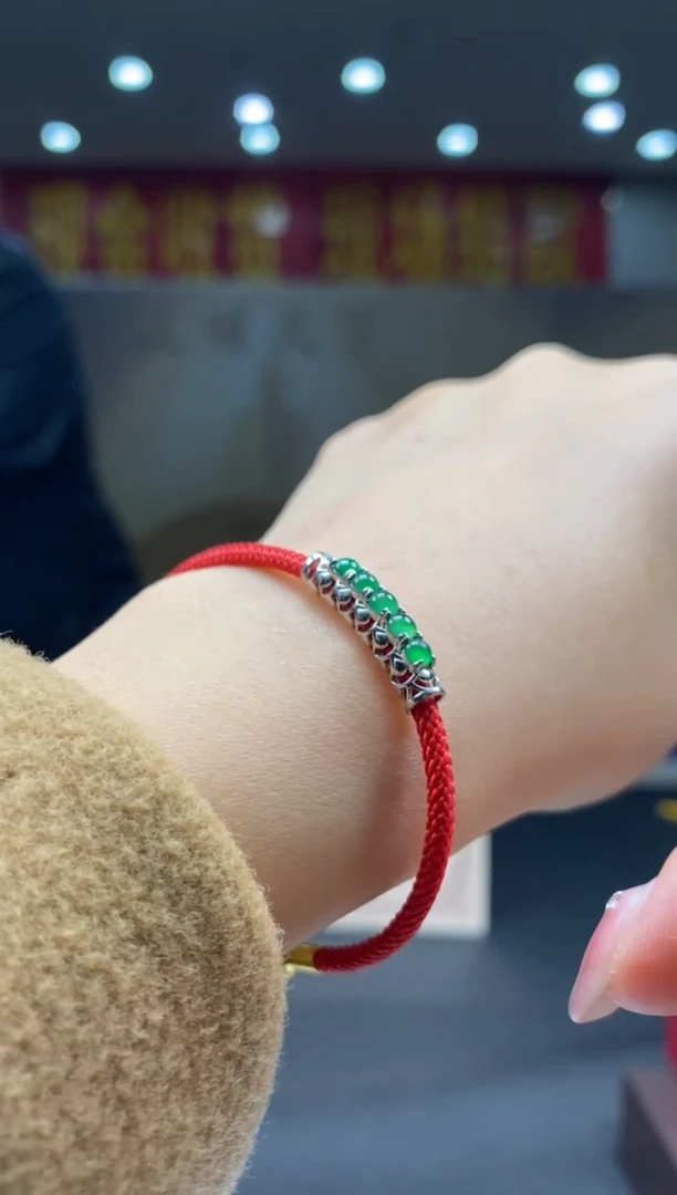 【闪购商品】翡翠手链未镶嵌********90