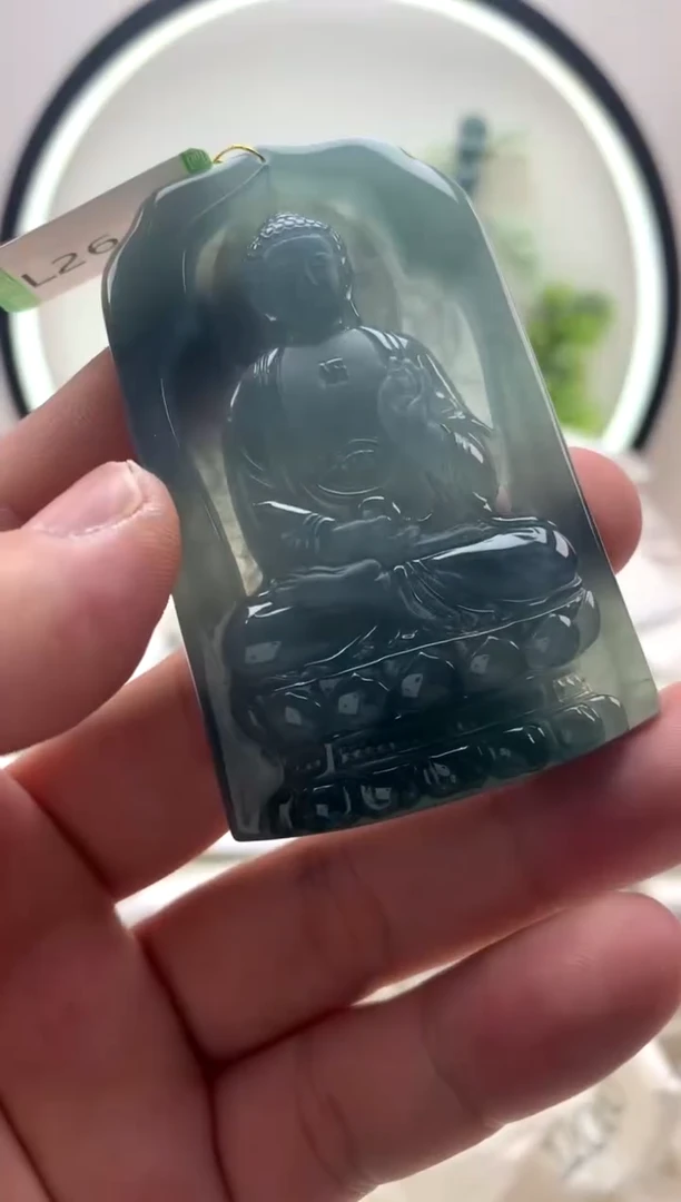 颈饰未镶嵌翡翠阿弥陀佛