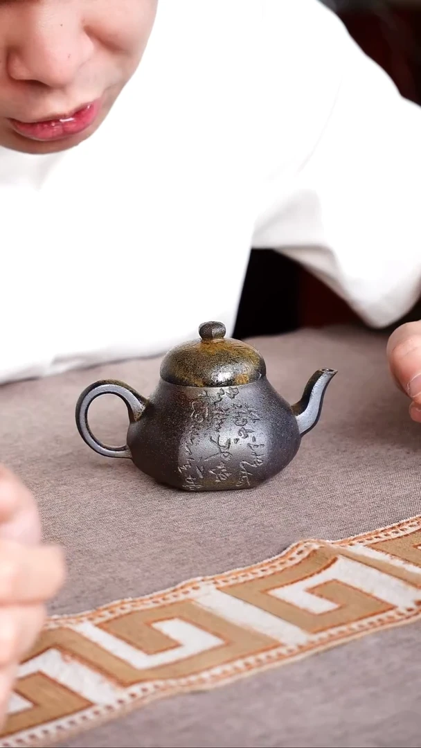 茶壶紫砂宜兴紫砂柴烧