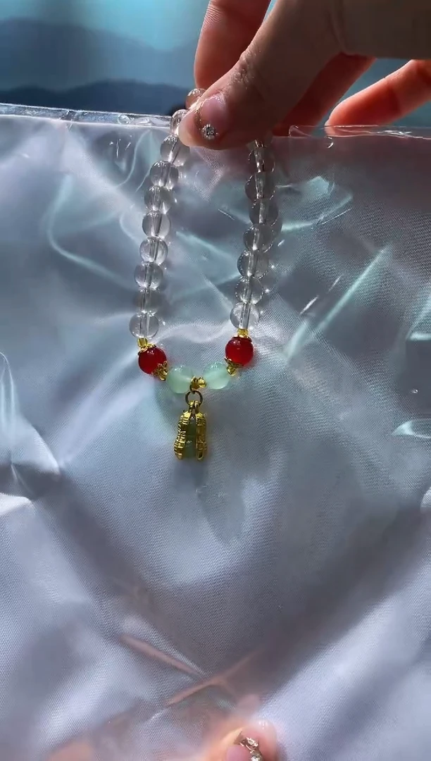 【闪购商品】查罗石手绳合金手串