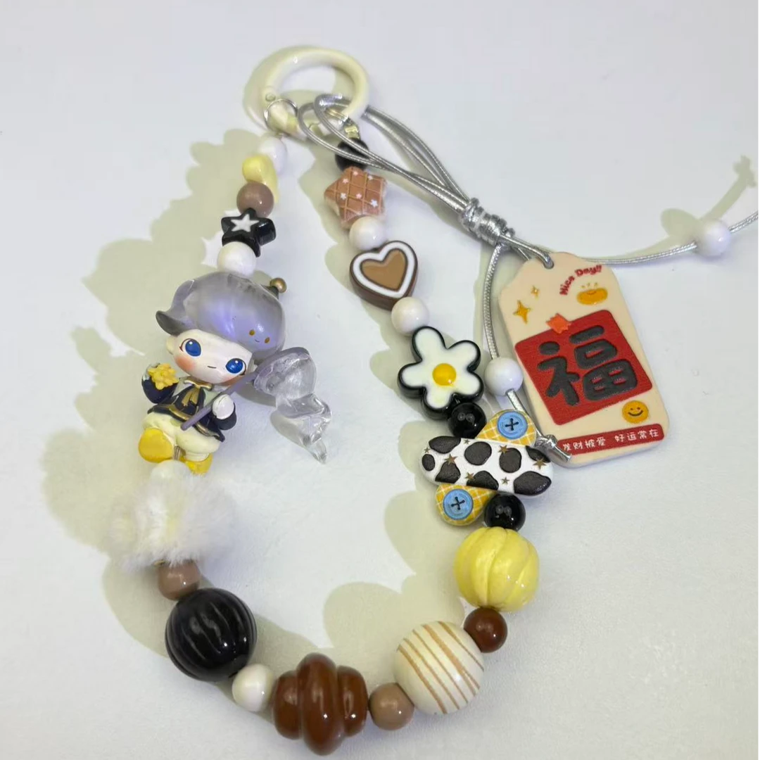 （主播代拆）手机链DIY秋冬手机配饰