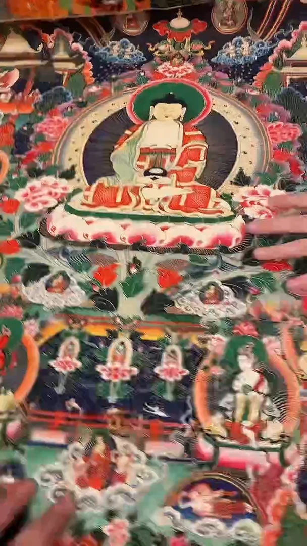 装裱画精美唐卡tk16148