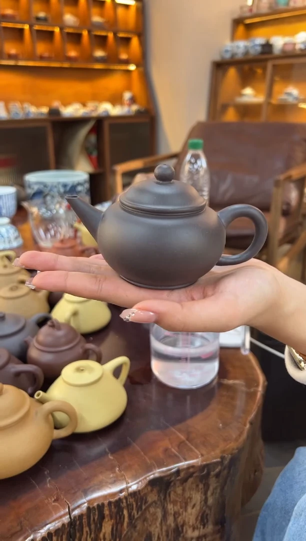【闪购商品】紫砂茶壶【头哥手工壶】水平