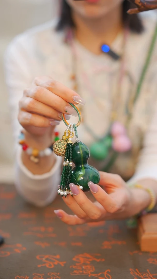 140非遗漆手艺工天然葫芦文玩福禄