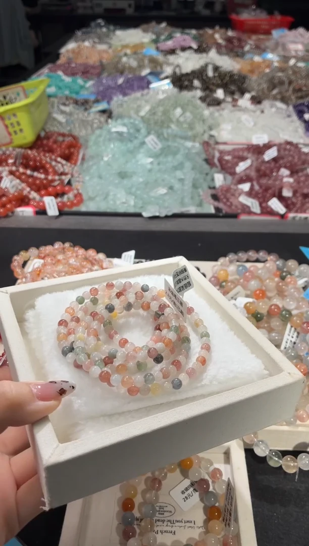 未镶嵌手链水晶168号2条 多样性发一R  5+