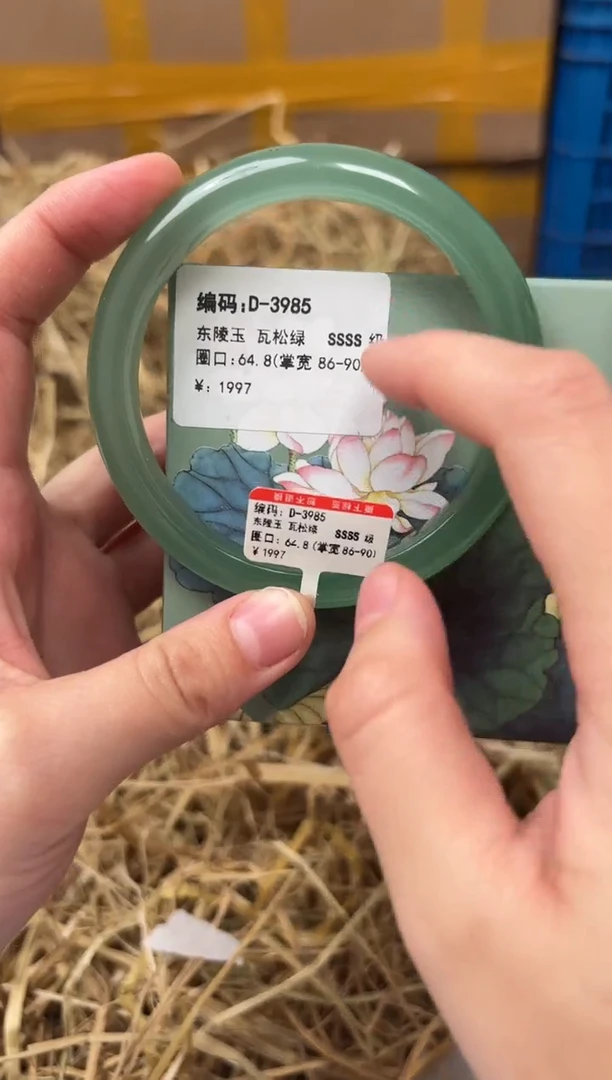 未镶嵌手镯石英质玉D-3985