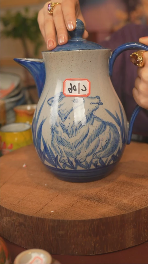 陶瓷景德镇手工手绘C106