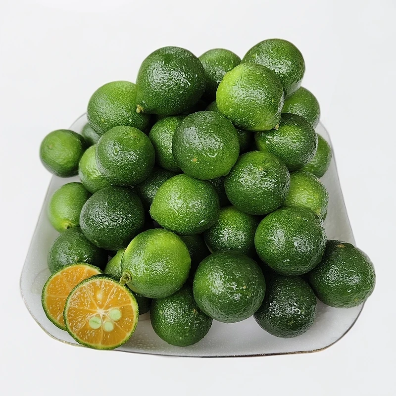 果园现摘海南直发新鲜小青金桔小青柠皮薄多汁家用制作茶酱料包邮
