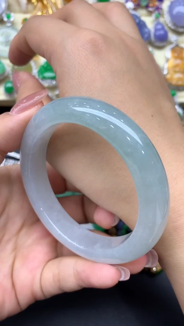 未镶嵌手镯翡翠66-中国好珍宝