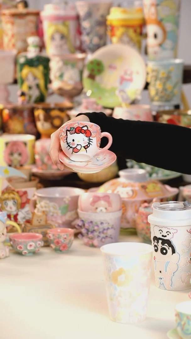 其他景德镇釉下彩手绘设计师款陶瓷