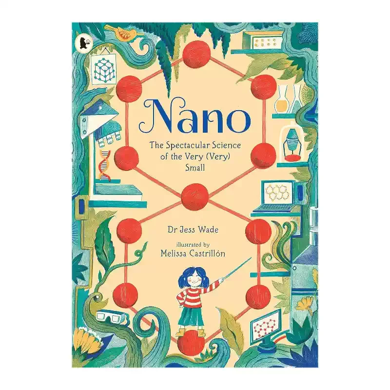 英文原版 Nano 青少年纳米科学趣味科普绘本 儿童科学启蒙读物