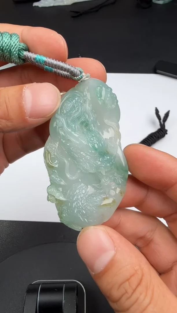 吊坠(不含链)未镶嵌翡翠翡翠饰品-268