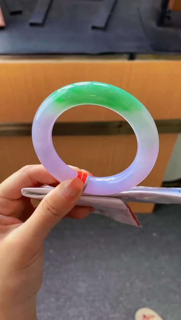 未镶嵌手镯翡翠- C185圈口55.2 全款22万 定金2万