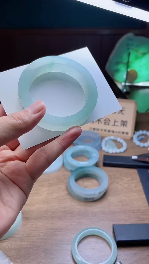 定制翡翠手镯未镶嵌S*️定制