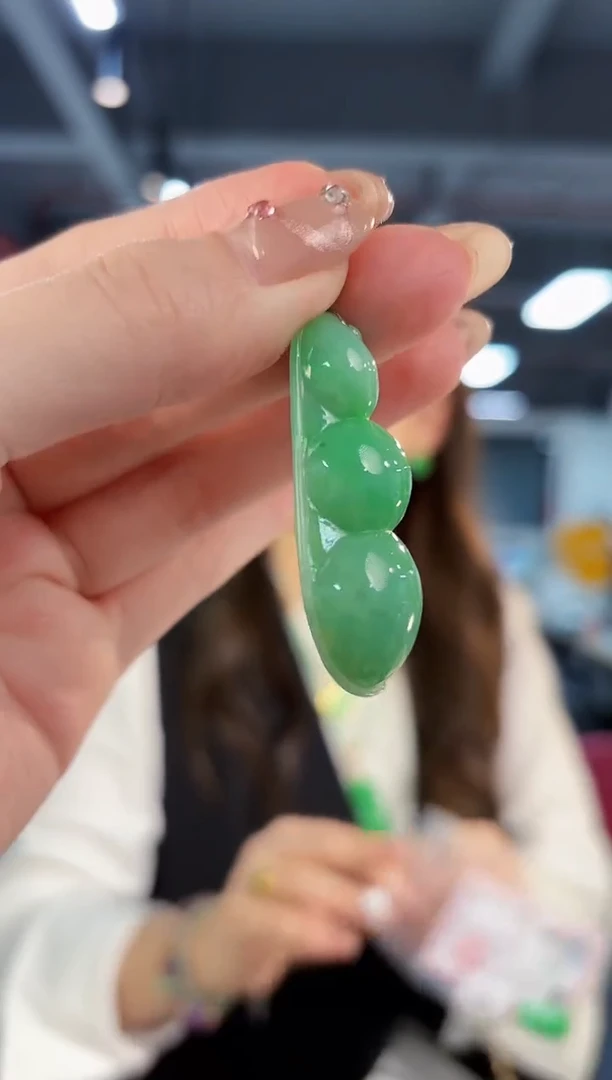 【闪购商品】翡翠颈饰18K金镶嵌缅料A货/支持复检/一件