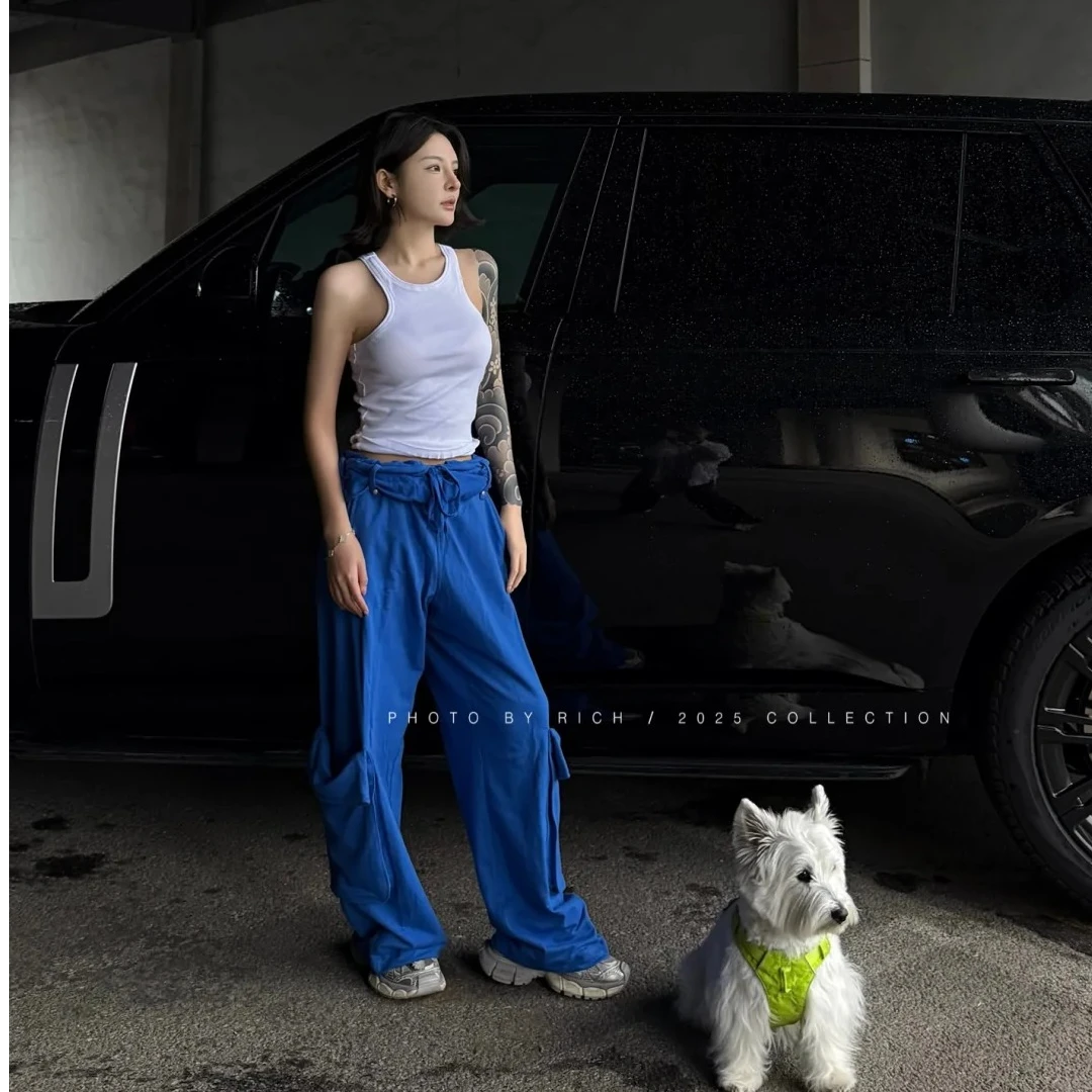 2025夏季新款时尚打底吊带背心气质显瘦洋气休闲百搭修身性感辣妹