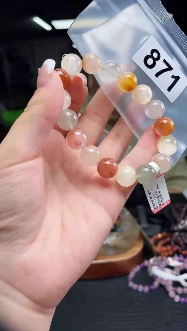 未镶嵌手串水晶手串871