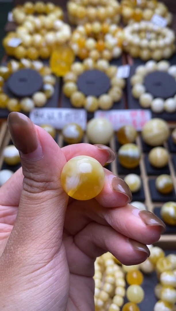 【闪购商品】琥珀裸石未镶嵌大小姐珠宝严选39